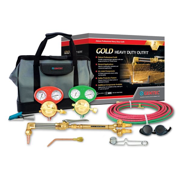Gentec Gold Series Commander II Heavy Duty Outfit With Deluxe Tool Bag 1131FA